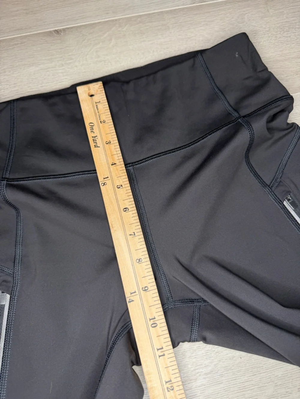 Athleta Rainier Bootcut Pant SuperSonic Fleece Lined Black Sz M - Picture 4 of 11